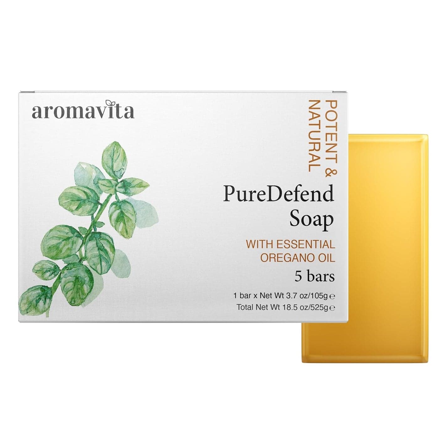 Oregano Oil Soap Bar Natural Plant Therapy Hand Soap Body Wash Oregano Oil Extract Soap Topical Skin Cleanser Oil of Oregano Soap Bar for Acne Eczema Foot and Nail Problems 5pack