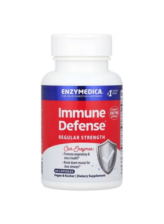 Enzymedica, Immune Defense®, 60 Capsules