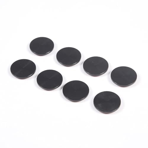 HIRUFAIT Screw Decorative Cover for 2020-2023 Land Rover Defender Accessories, 8 PCS Aluminum Alloy Car Screw Protection Cover Trim (Gear Console Side)