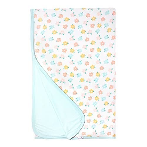 Copper Pearl Jumbo 3-Layer Quilt: Soft Quilts for Boys & Girls | Breathable, Cozy Toddler Blanket | Newborn Quilt | 46x46 Premium Polyester/Rayon Daisy