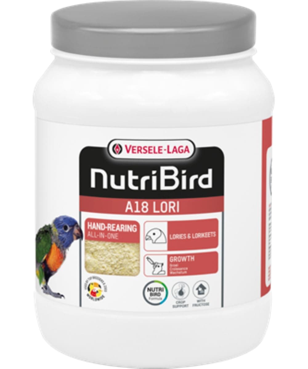 Versele Laga NutriBird A18 Lori Hand-rearing food for lories and lorikeets 800gm