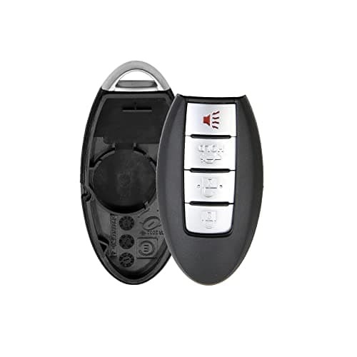 uxcell 4 Buttons Uncut Insert Key Fob Remote Control Case Shell Replacement KR55WK48903 for Nissan Altima 2007-2012 Maxima 2010-2012