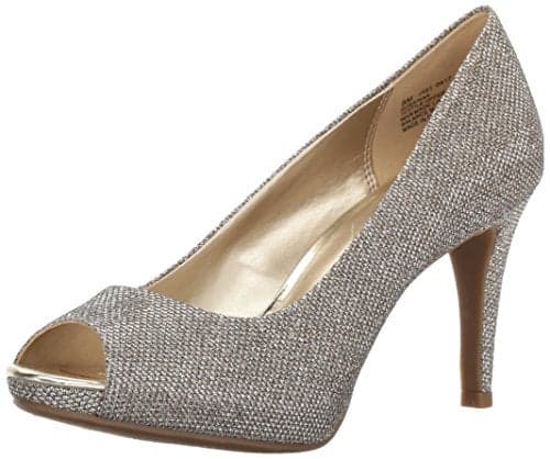 Bandolino Footwear Women's Rainaa Pump, Gold Glamour, 5