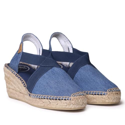 Toni Pons TER - Medium wedge vegan espadrilles