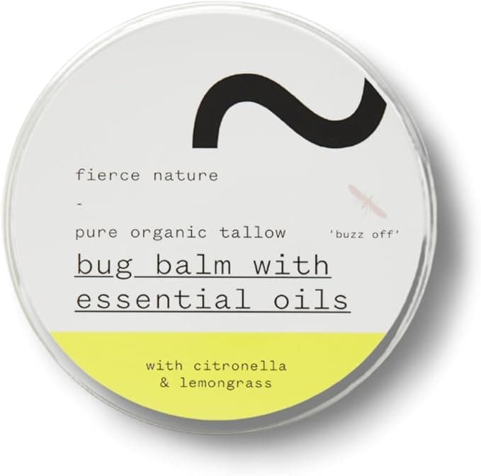Fierce Nature Magnesium Tallow Balm Natural Body Balm for Muscle Aches Strains and Relaxation Organic Sleep Support Cream Unscented100g