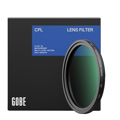 Gobe 52mm Circular Polarizing (CPL) Lens Filter (Pro)