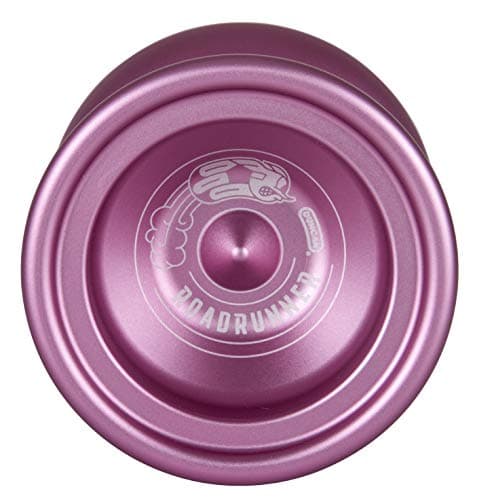 Duncan Toys Roadrunner YoYo Unresponsive Expert Level YoYo Concave Bearing and Aluminum Body Pink