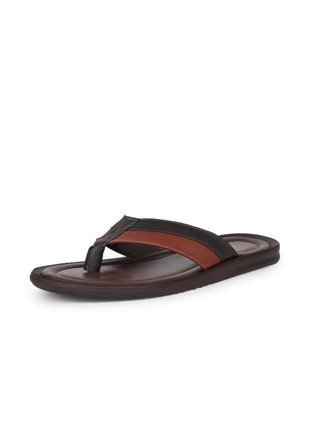 Bata Men's Slip-on Sandal - DARK BROWN (10 UK) (8714876)