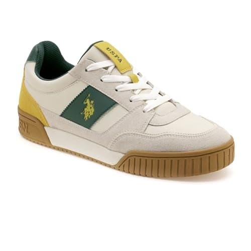 U.S. Polo ASSN. Mens Rever Sneakers - (UK9) (US10) (2FD25005A01) Off White