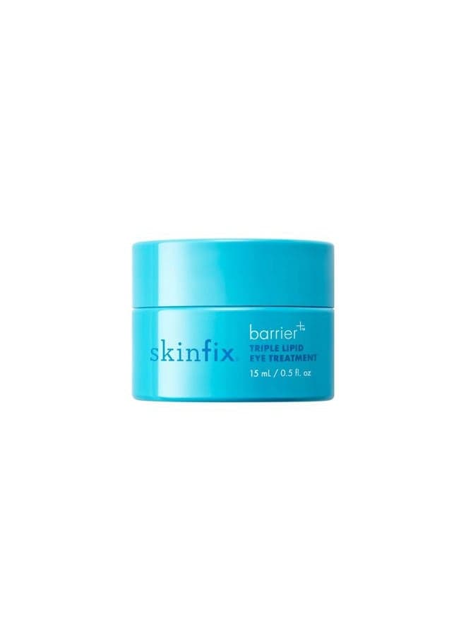 Triple Lipid Eye Treatment - 0.5 fl oz - Eye Cream - Visibly Tightens, Depuffs & Smooths Undereyes - Non-Comedogenic - Fragrance Free - Vegan, Cruelty Free