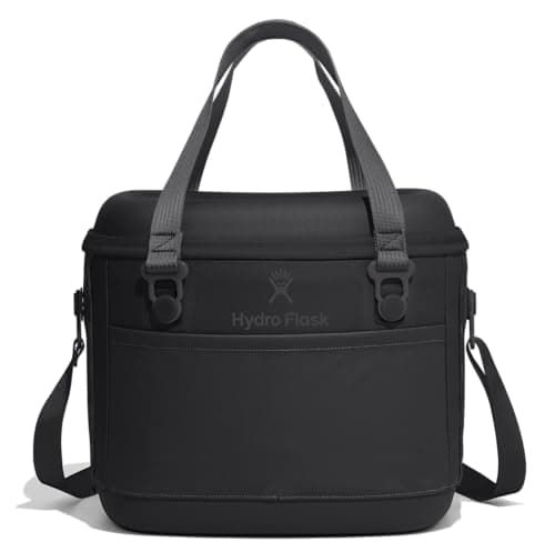 Hydro Flask Carryout Cooler Insulated Portable Soft Cooler 15 L Capacity in Black