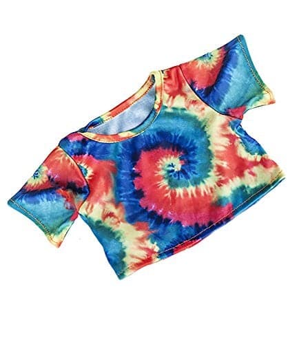 Tie Dye TShirt Fits Most 810 Webkinz Shining Star and 810 Make Your Own Stuffed Animals and BuildABear