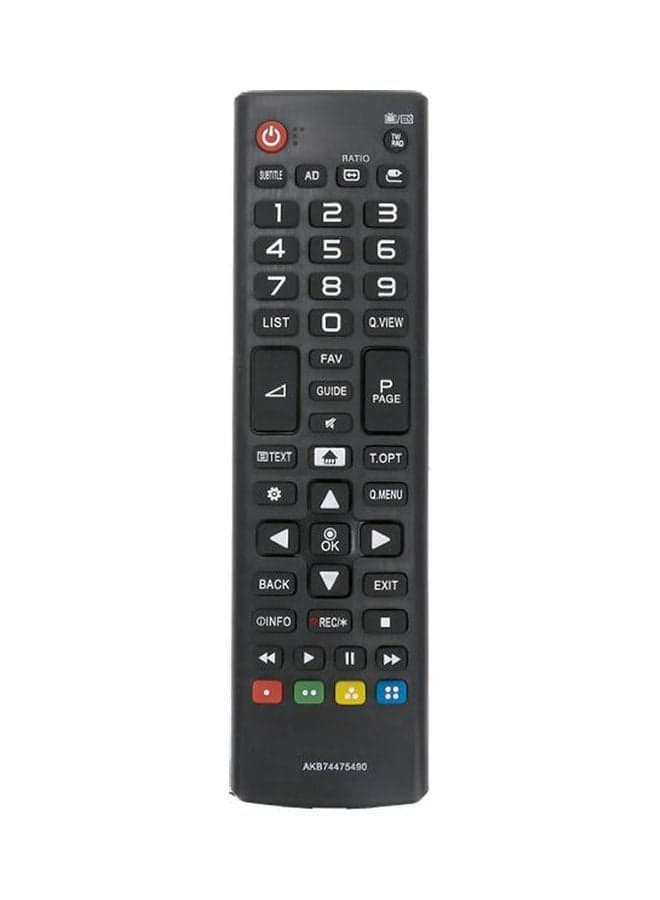 Allimity Akb74475490 Remote Control Fit For Lg Lcd Led Smart Tv Black