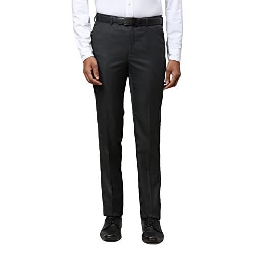 Raymond Men Slim Fit Trouser (Dark Grey_38)