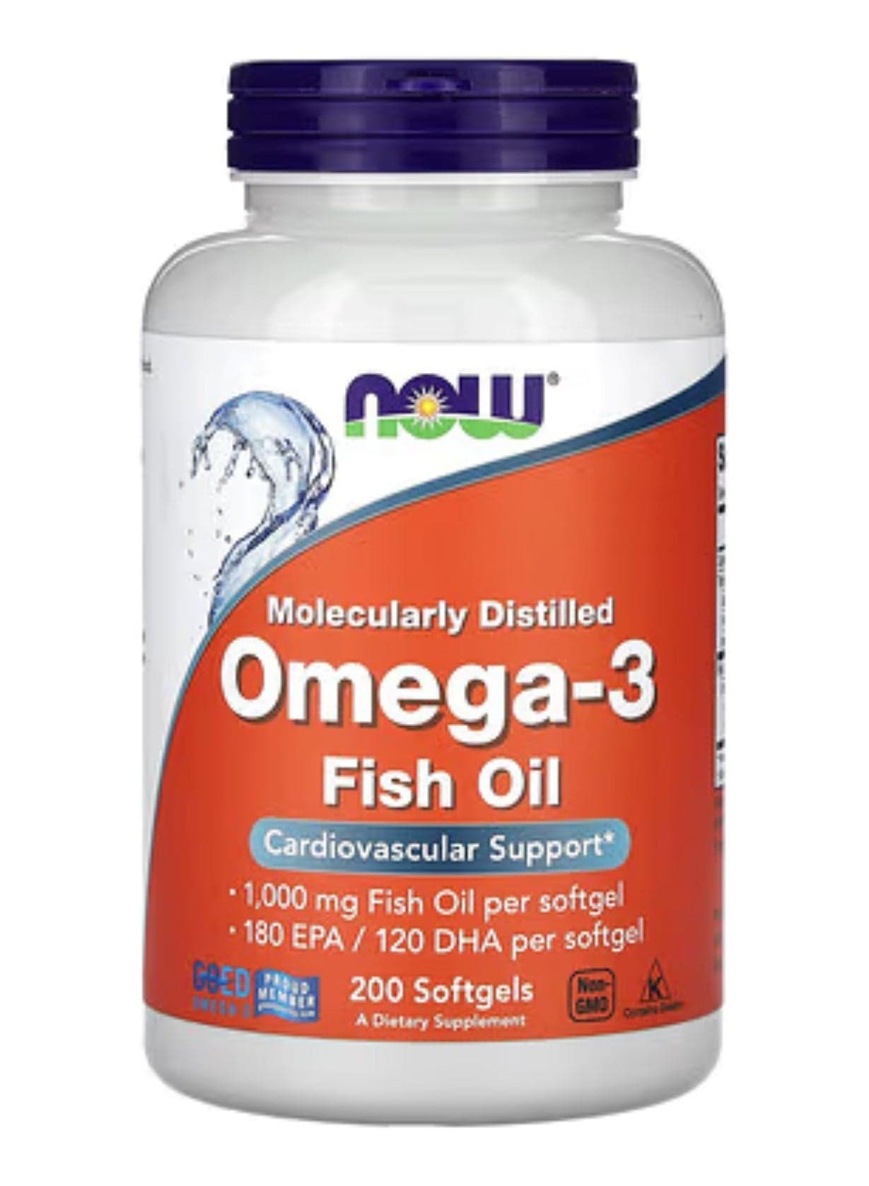 Omega 3 Fish Oil 200 Softgels
