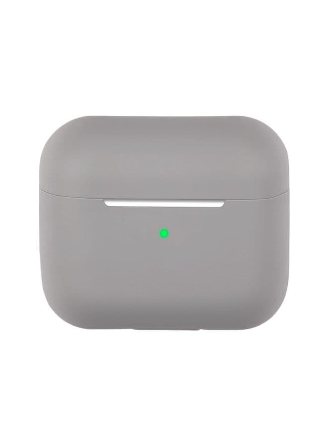 Case Cover Wireless Earphone Silicone Protective Case For AirPods 3 Grey