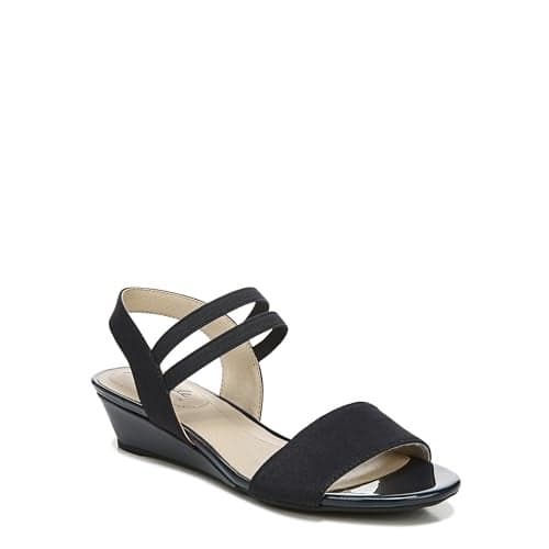 LifeStride Womens Yolo Sandal Navy 6 M