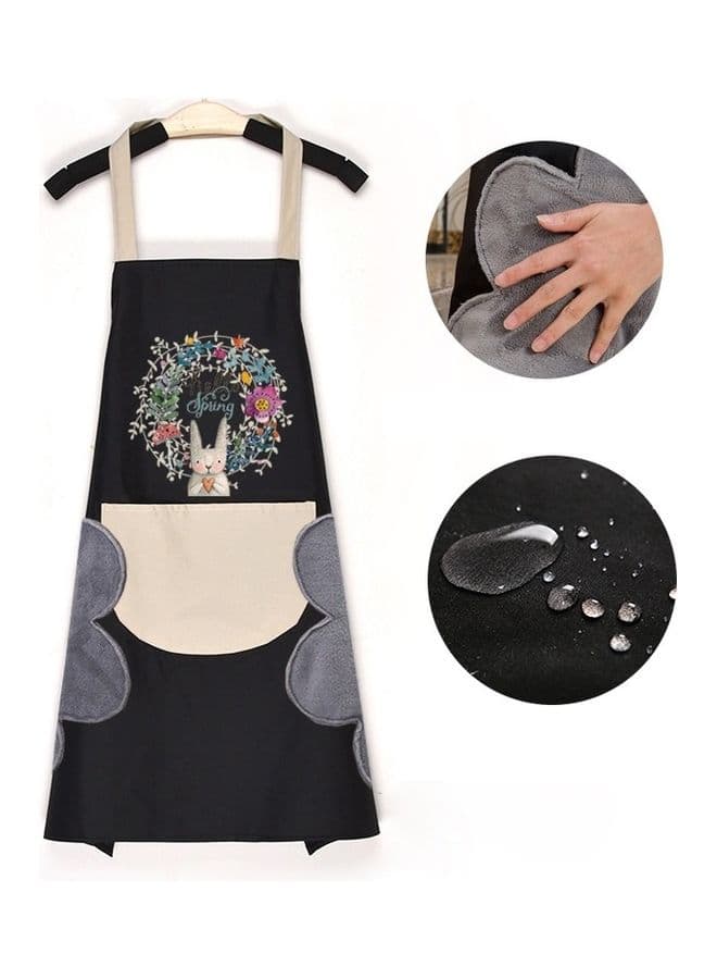 Adjustable Kitchen Chef Apron Multicolour 72 x 68 x 0.2cm
