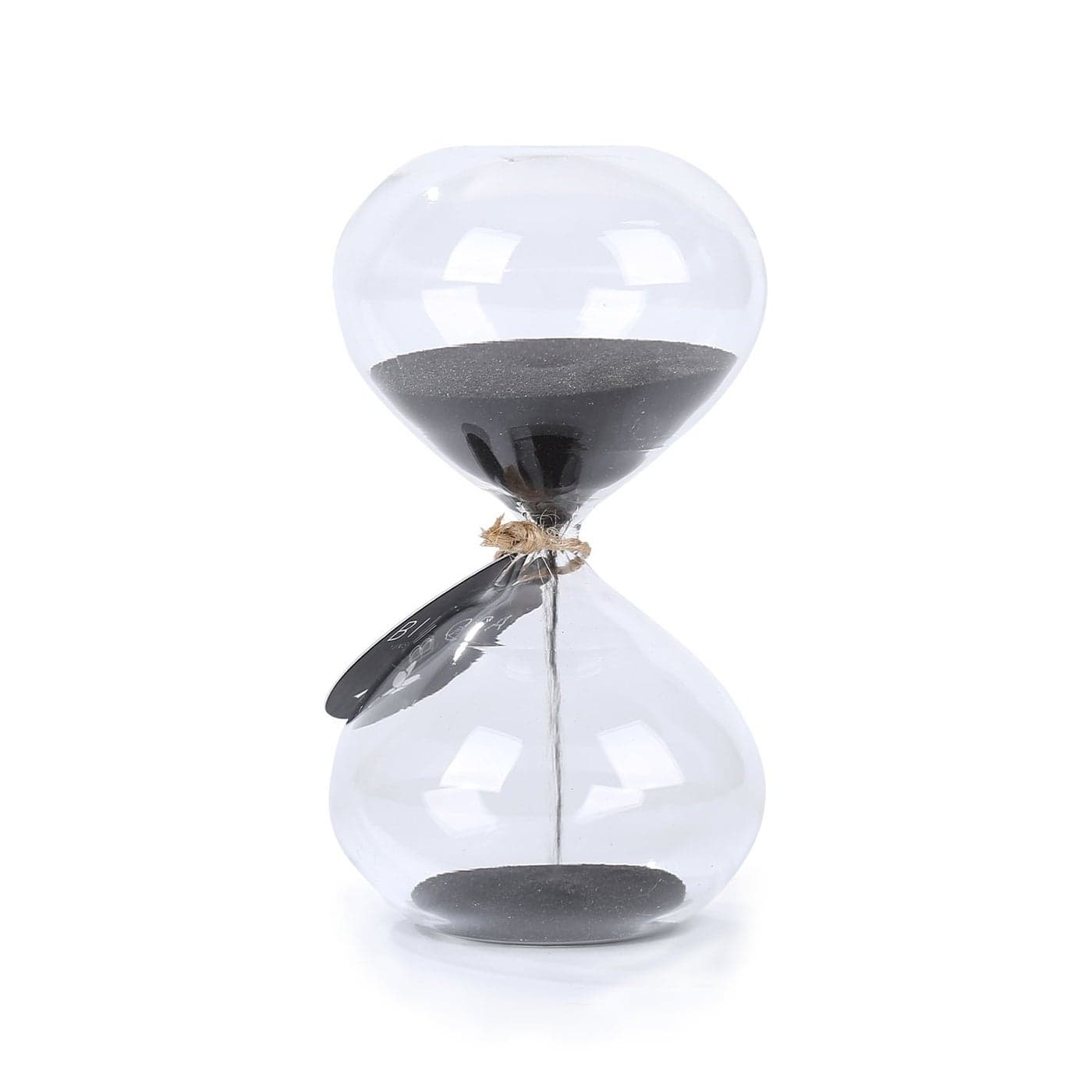 SWISSELITE Puff Sand Timer, Hourglass Sand Timers, Inspired Glass for Home, Desk, Office Decor