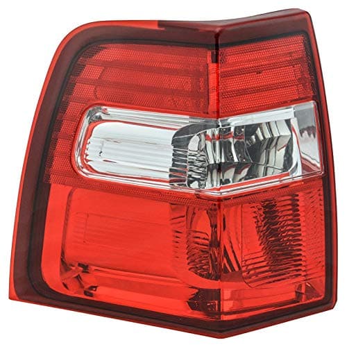 TRQ Driver Side Tail Light Assembly Compatible with 2007-2017 Ford Expedition FO2800201