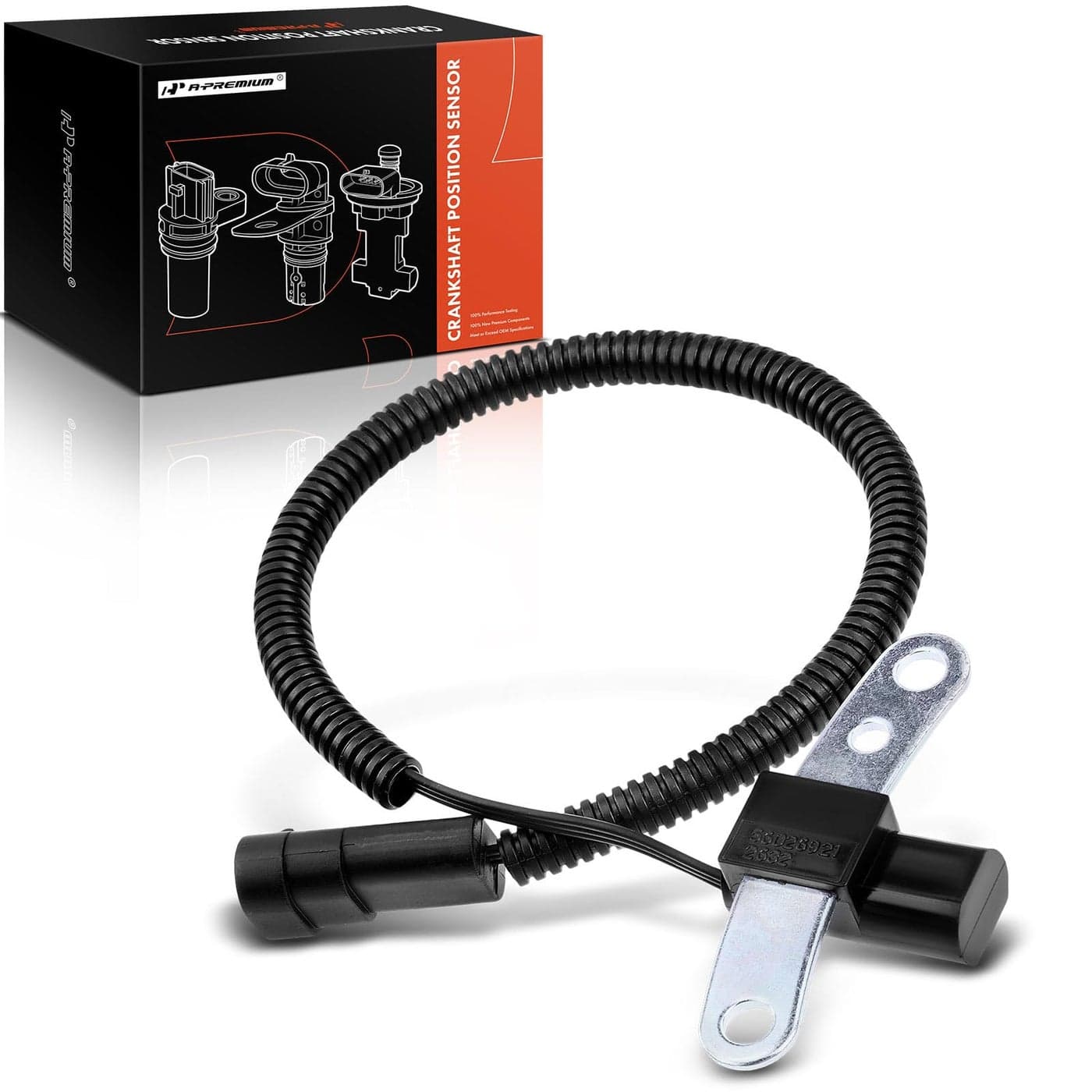 APremium Engine Crankshaft Position Sensor Compatible with Jeep Dodge Models Grand Cherokee 19931996 Wrangler 19931995 Cherokee 19931996 Dakota 1996 25L 40L Replace 56026882 56026921