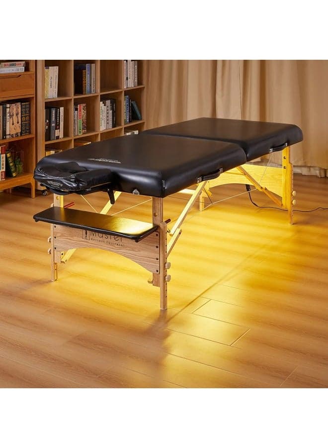 Master Massage Galaxy Ambient Lighting System for Massage Tables – Atmosphere Light, Warm 3500K LED Strips Create Relaxing Environment for Spa Salon Bed, Beauty Couch. Easy Install, Enchanting Decor