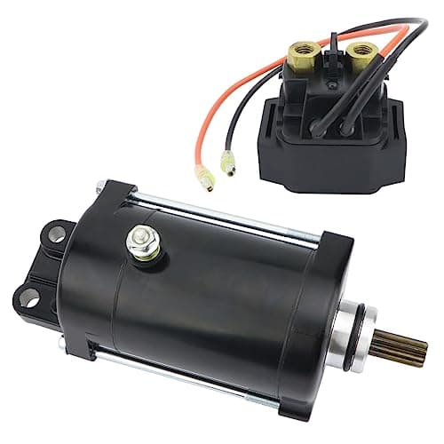 Soarider Starter & Relay Replacement for Yamaha WaveRunner VX1100 VX/VX Sport/VX Deluxe/VX Cruiser 2005-2014, V1/V1 Sport 2015| Sportboat FRT1100/LAT1100 2006-2015 AR210/SR210/SX210, 6D3-81800-00-00