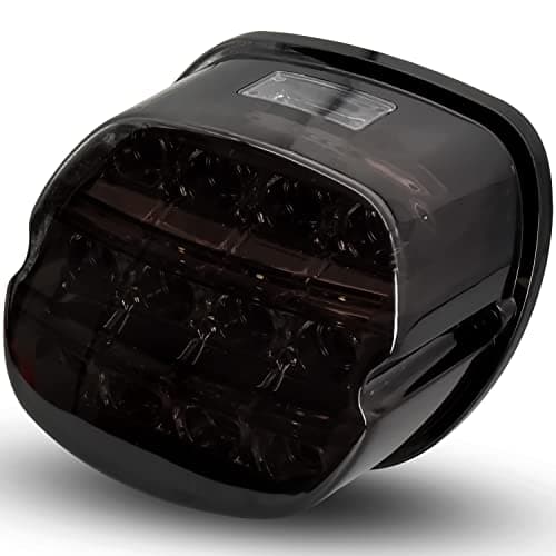 VEISUTOR Smoked LED Tail Light for Harley Davidson Touring, Rear Brake Taillights for Harley Dyna Road King Electra Glide Softail Street Bob Accessories
