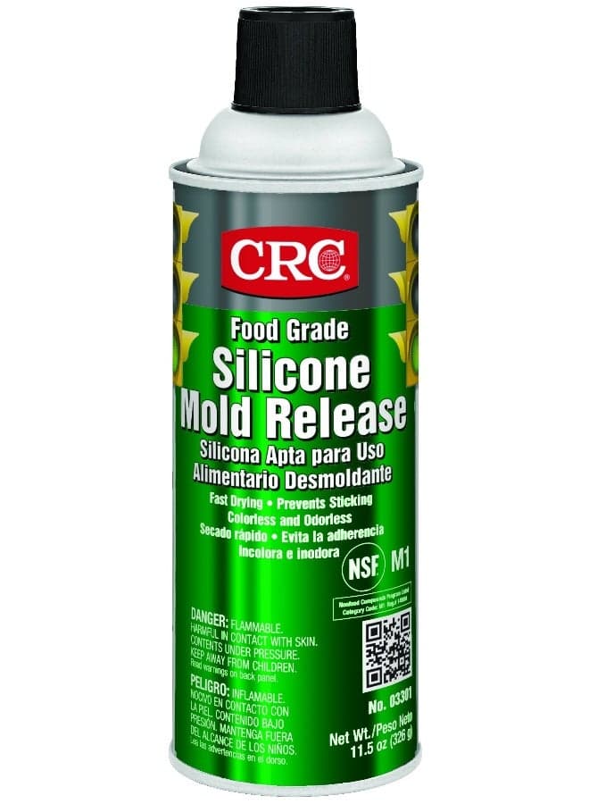 CRC Food Grade Silicone Mold Release 03301 115 Wt Oz Premium Grade Silicone Fluid For High Temperature Applications
