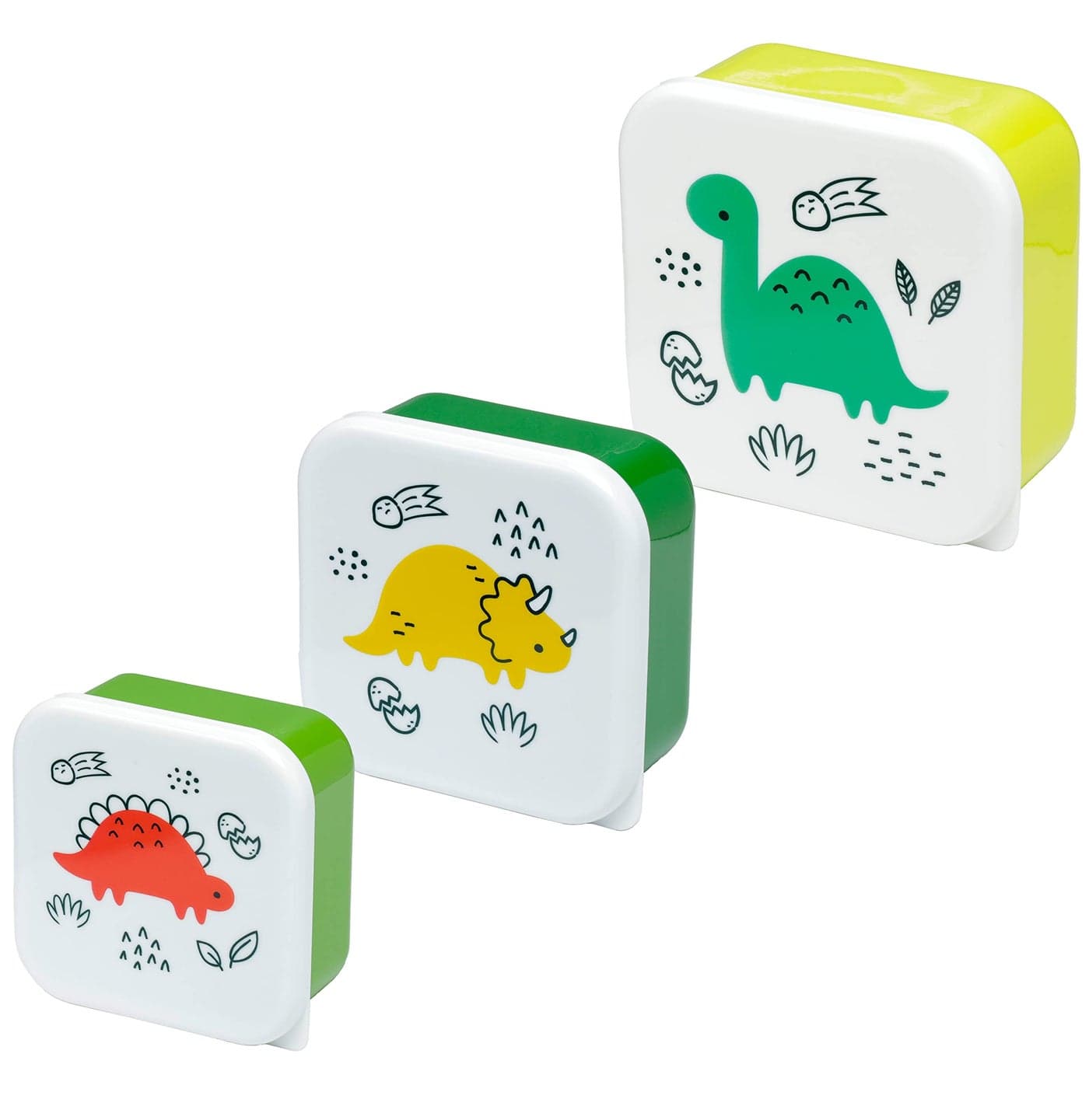 Puckator LBOX79 Lunch Box Polypropylene 1 Cubic_Centimeters Green