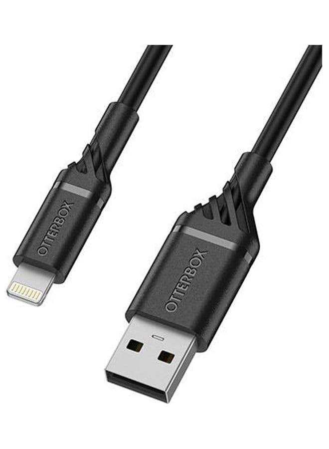 USB-A To Lightning Cable Black