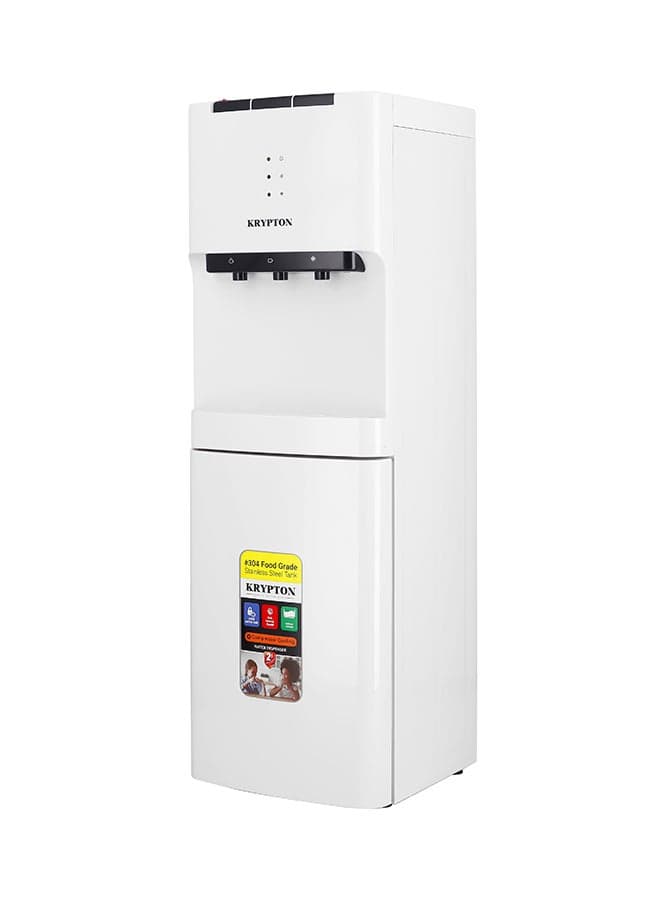 3 Taps Water Dispenser with Cabinet | Hot , Normal and Cold water supply KNWD6076 White