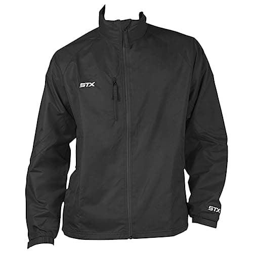 STX Apparel Team Warm Up Jacket, Senior, Extra Large, Black