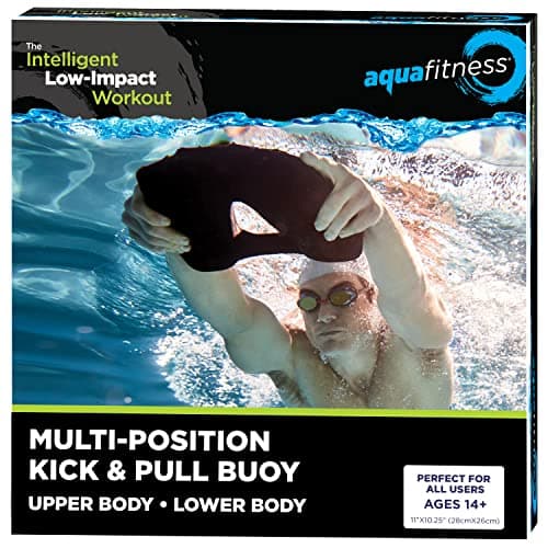 AQUA Fitness 3in1 Combo PullKickSwim Kickboard EVA Foam Swim Training Device Adults