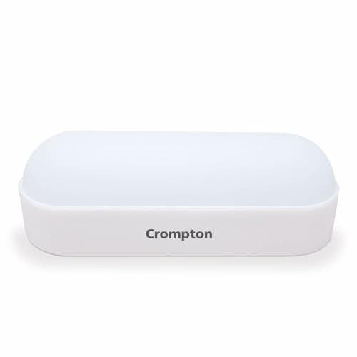 Crompton 20W Wall Lamp LED Rectangle Shape Outdoor Bulkhead Waterproof Light for Outdoor Garden Bathroom Light (Cool Day Light Pack of 1)