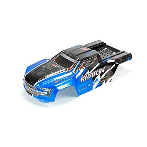 ARRMA 18 Trimmed and Painted Body with Decals Blue KRATON 6S BLX ARA406157