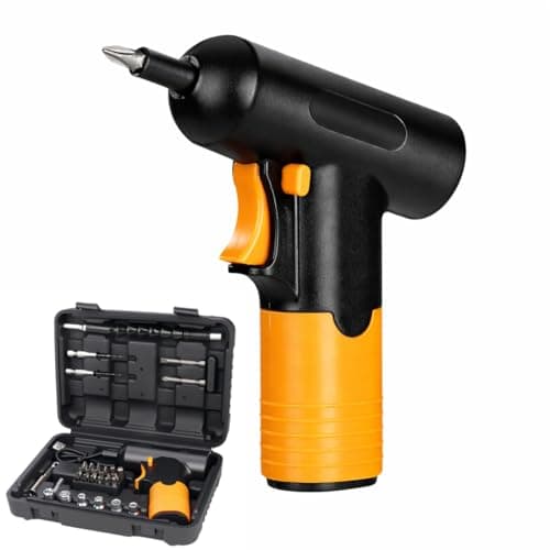PESOMA Cordless Electric Screwdriver Set with Rechargeable Battery | Power Screw Driver Tool Kit with Bits, Sockets & USB Charging | DIY & Home Repair Tool