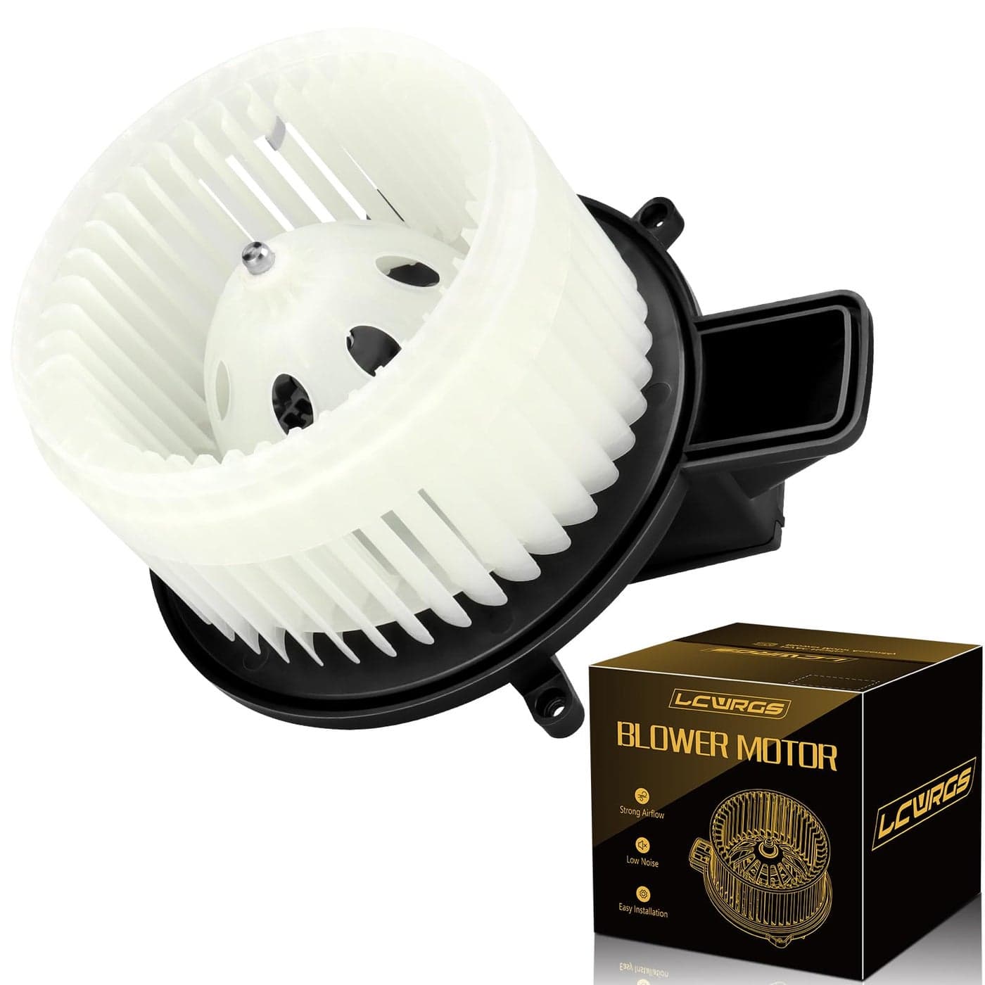 AC Blower Motor with Fan Fits for Jeep Grand Cherokee Dodge Grand Caravan Durango Chrysler Town Country 2008 2009 2010 2011 2012 2013 2014 2015 2016 2017 2018 Heater Blower Motor Replace 700216