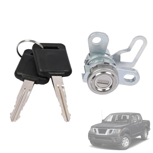 Getfarway Tailgate Lock Cylinder with Keys Compatible with Nissan Frontier 20052021 Replace K3477EA800 K3477EA825 K3477EA826