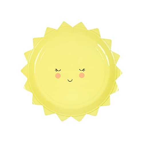 Meri Meri 157042 Plate, Small, Yellow