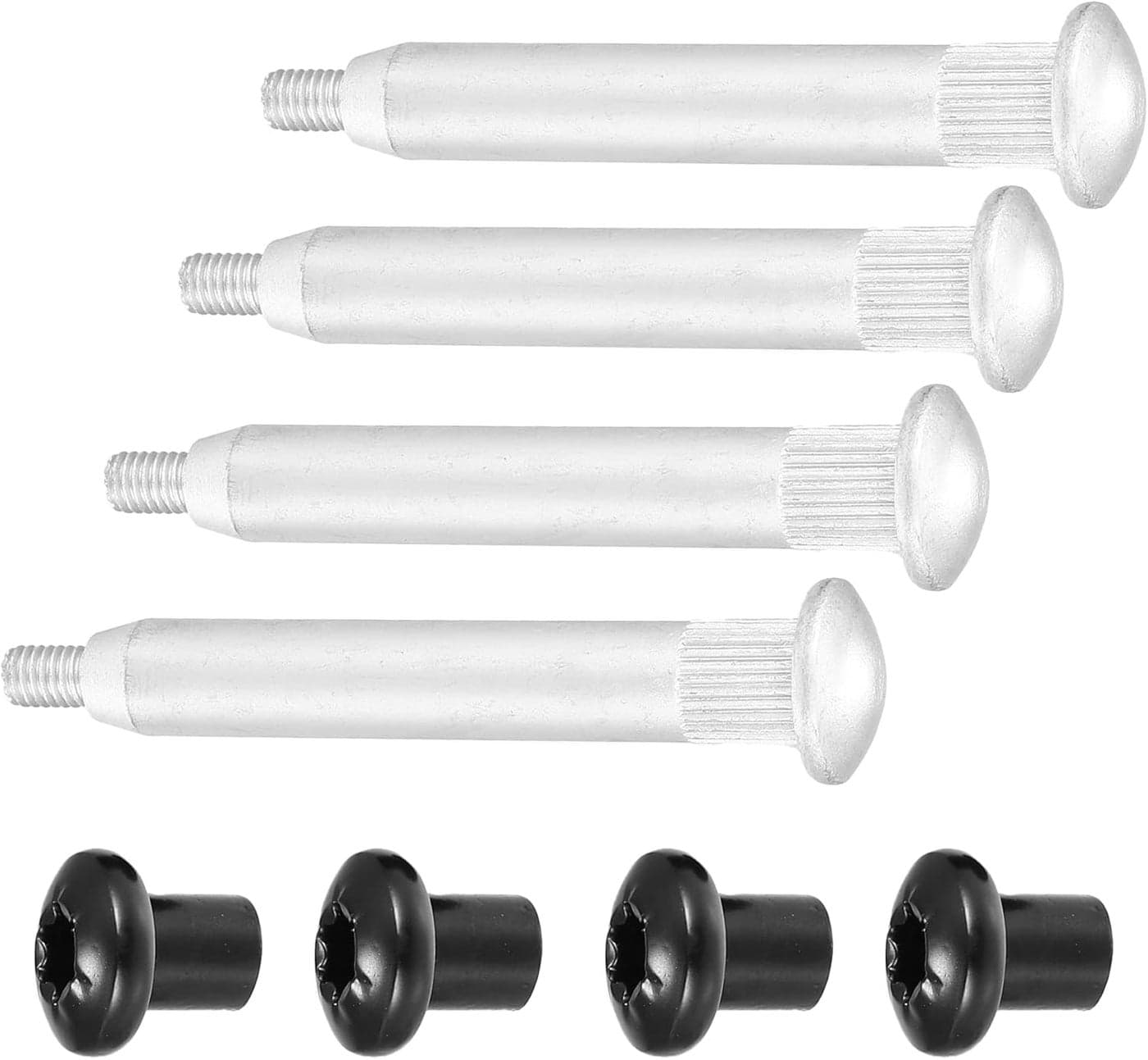 X AUTOHAUX Door Hinge Pin Bolt Repair Kit for Jeep Wrangler 2007-2018
