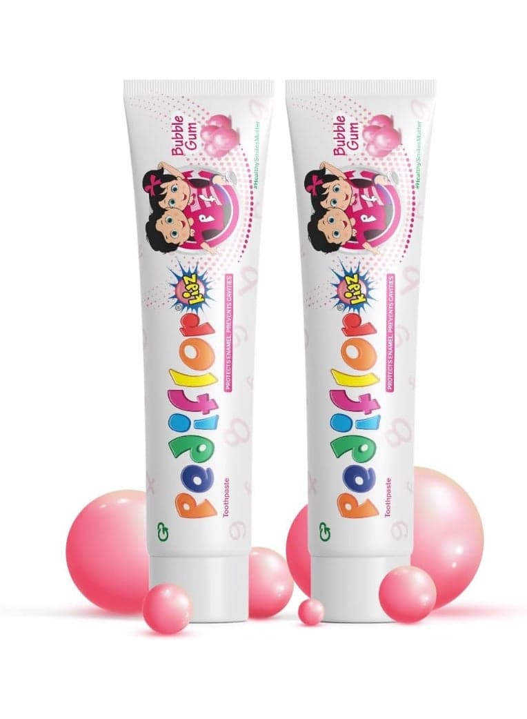 Pediflor Kidz Toothpaste (Bubble Gum)