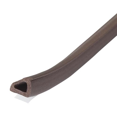 MD Building Products 43848 38 in x 38 in x 17 ft Brown Premium Silicone Rubber Platinum Window Seal for ExLarge Gaps