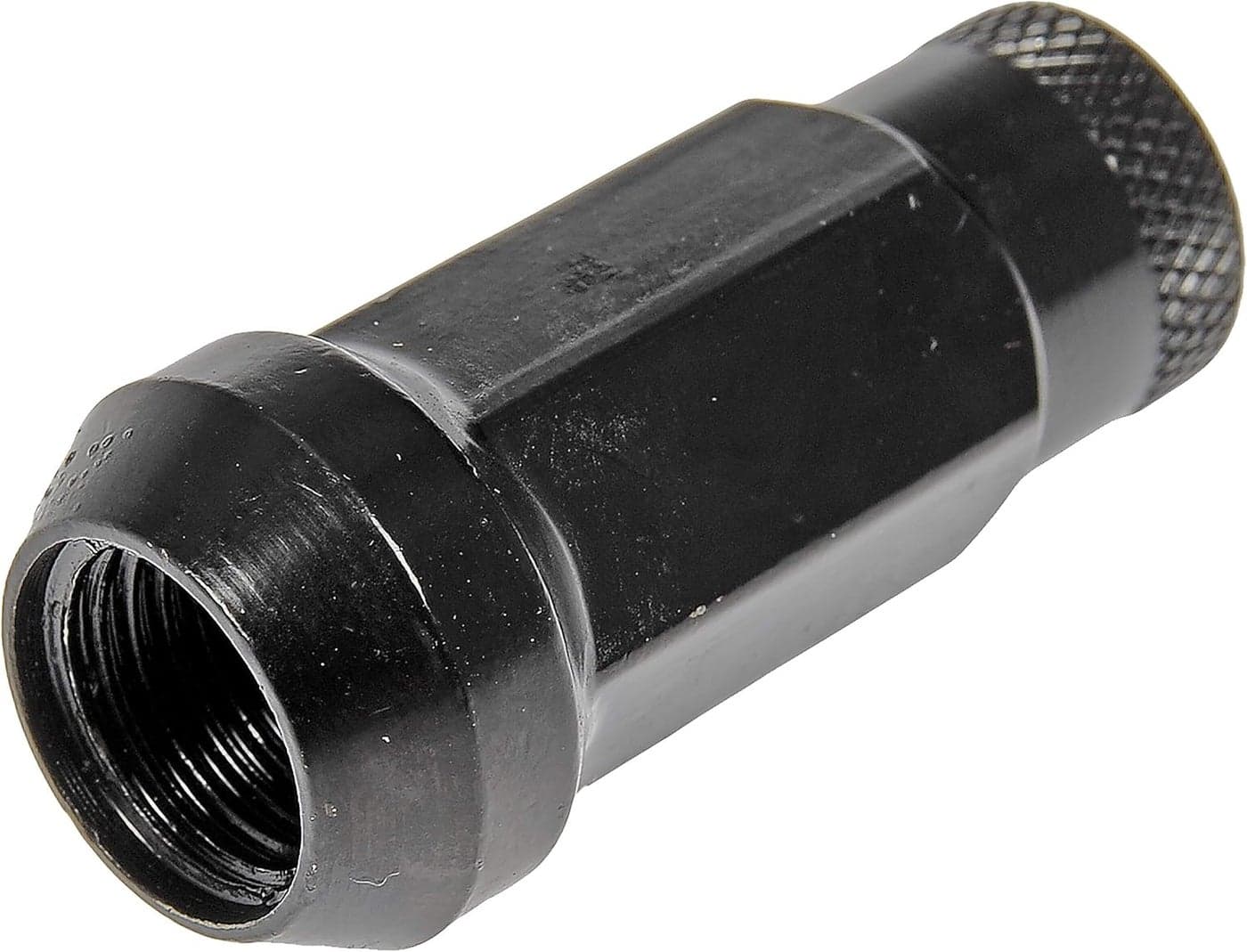 Dorman 713-685A Open End Knurled Wheel Nuts - Black, 20 Pack