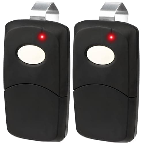 2X Garage Door Opener Remote for Linear Multi-Code 3089 308911 MCS308911, 10 dip Switch Gate Opener Remote 300MHz, Garage Clicker Replacement