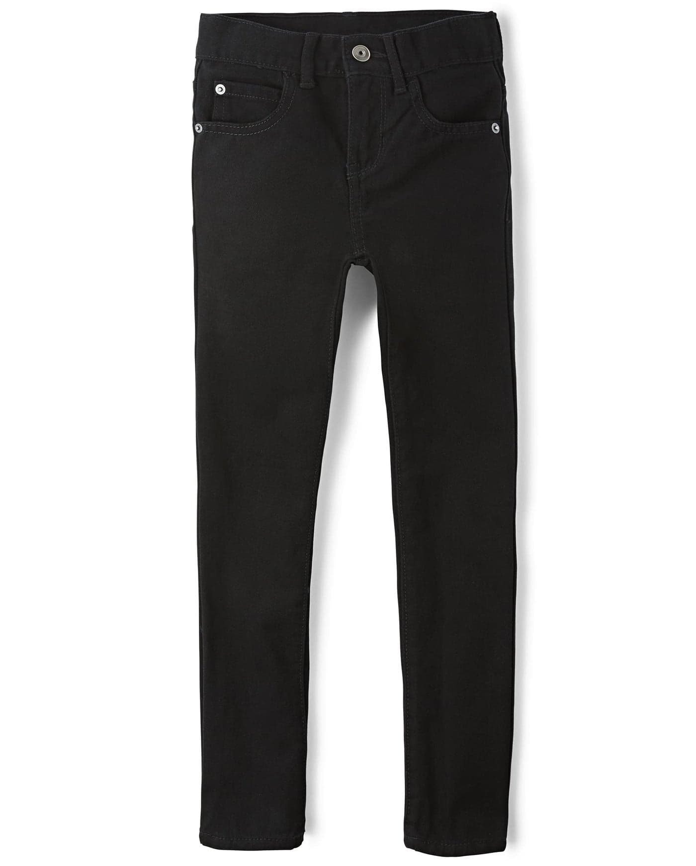 The Childrens Place boys Stretch Skinny Jeans Black Wash Single 10 Slim US