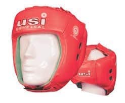 USI Lite Contest Head Guard (Red, Medium) 615DP