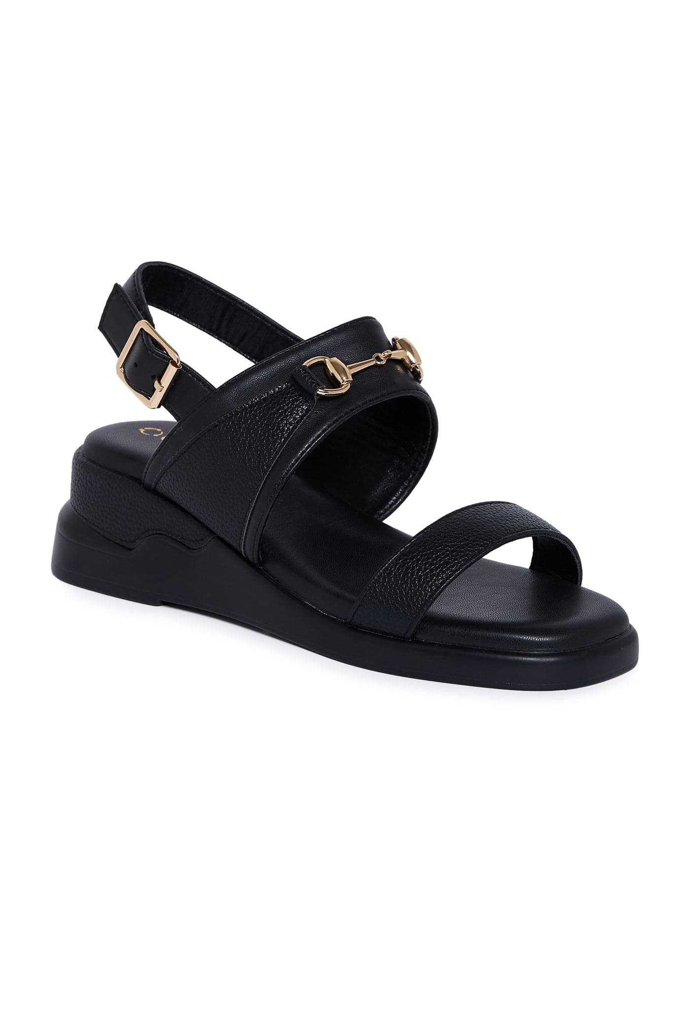 GEOOMNII Ladies Comfort Sandals in BLACK | Comfortable Everyday Footwear