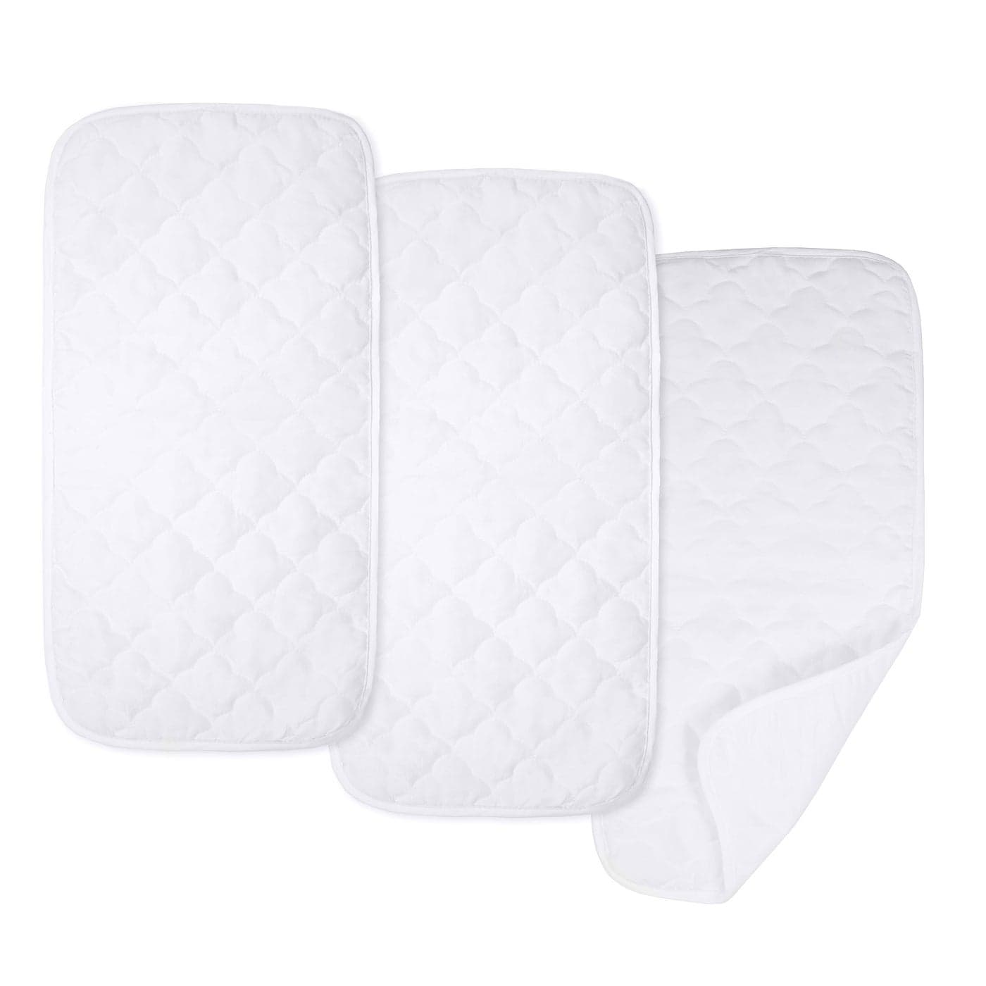 American Baby Company Ultra Soft Microfiber Quilted Waterproof Changing Table Pad Liners 115 x 23 3 Count