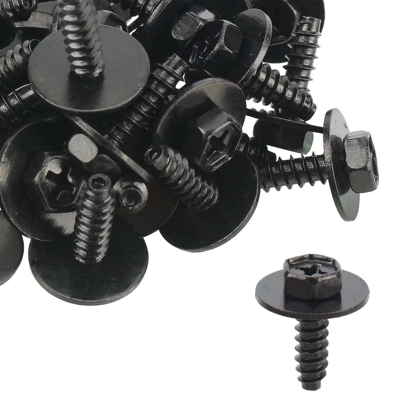 Topkidame 30pcs Fender Liner Splash Shield Bumper Cover Screw Bolt for Mazda 9CF600516B Mazda 6 Mazda 3 Miata Protege CX5 CX7 CX9